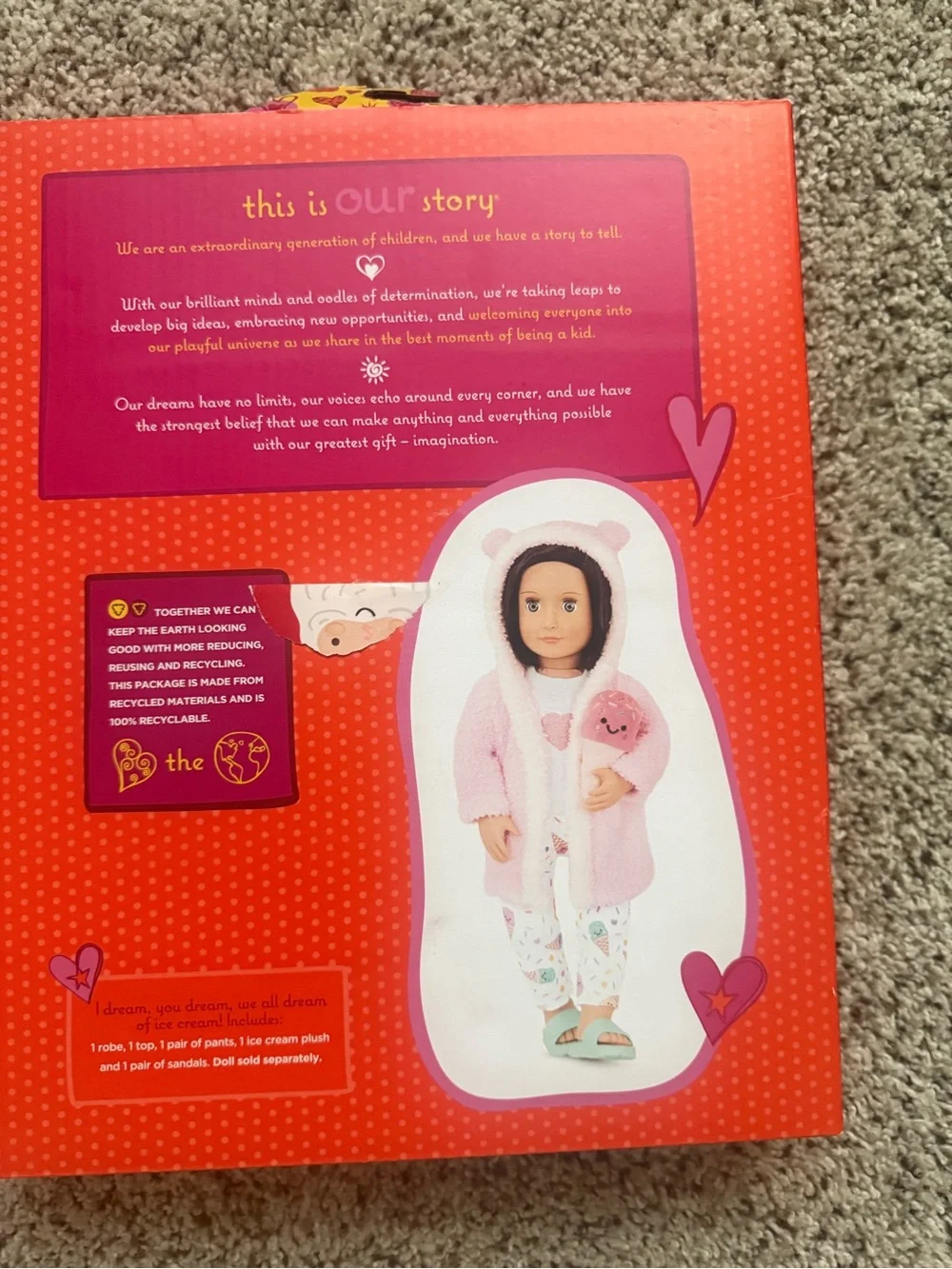 Our Generation Girl toy lot